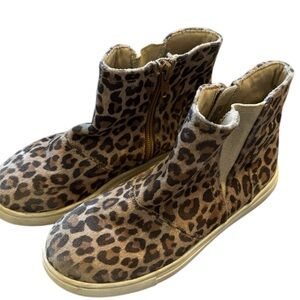 Girls size 13 cheetah high tops